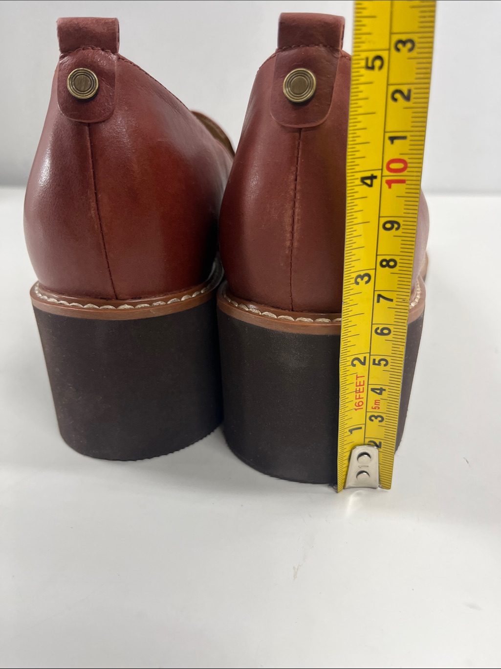 New Naturalizer Darry Loafers In Brown Leather Size 10 — image 5 of 8